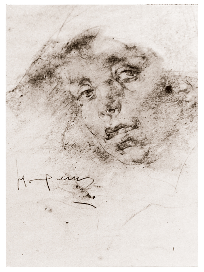  Nicolai Ivanovich Fechin —— 萨拉维－图拉肖像